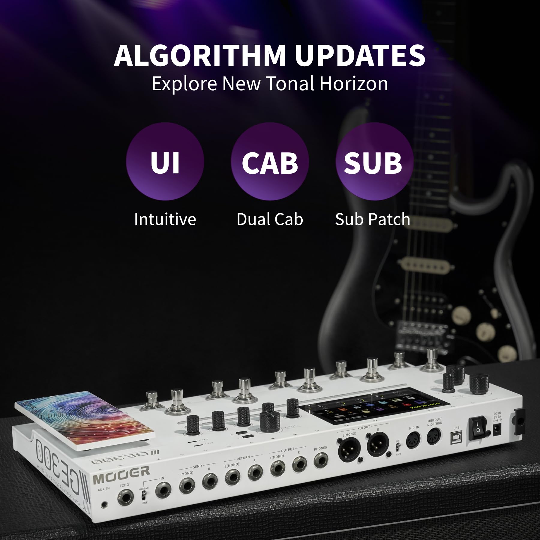 Amazon.com: MOOER GE300 White Flagship Instrument Processor Amp